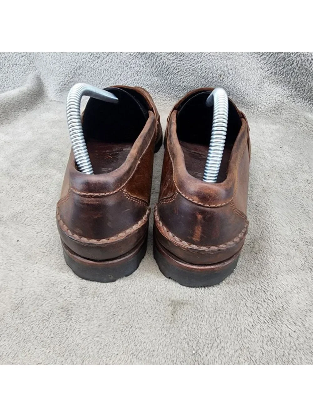 Cole Haan Shoes Mens Size 9 Country Brown Leather Slip On Loafers *Read*